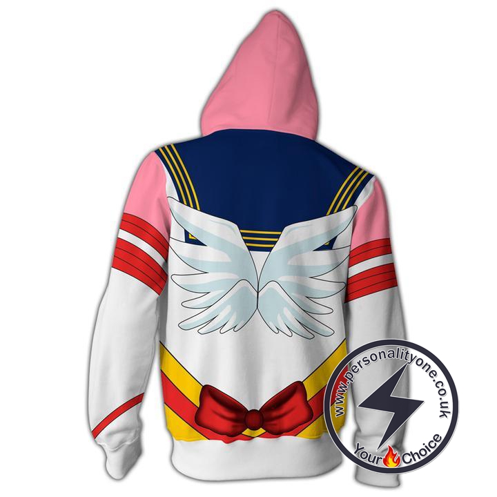 Sailor Moon Tsukino Usagi Eternal Zip Up Hoodie Jacket
